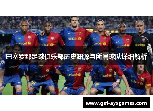 巴塞罗那足球俱乐部历史渊源与所属球队详细解析